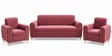 Austin (3+1+1) Sofa Set Sofa In Rose Color Austin (3+1+1) Sofa Set Sofa In Rose Color
