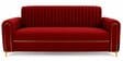 Austin 3 Seater Sofa In Maroon Color