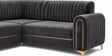 Austin 6 Seater Corner Sofa In Grey Color