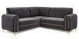 Austin 6 Seater Corner Sofa In Grey Color
