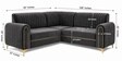 Austin 6 Seater Corner Sofa In Grey Color