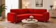 Austin 6 Seater Corner Sofa In Orange Color