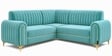Austin 6 Seater Corner Sofa In Teal Color