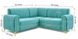 Austin 6 Seater Corner Sofa In Teal Color