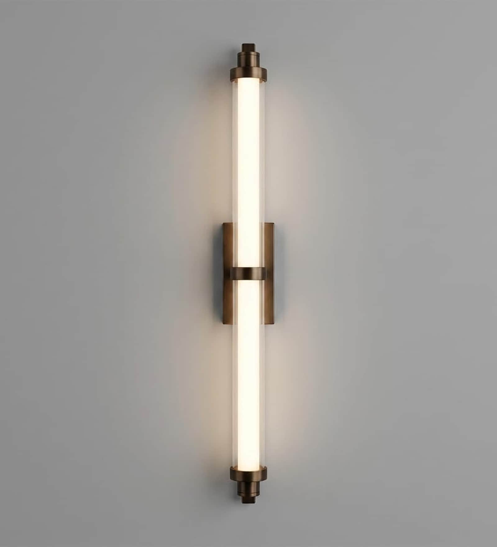 Aurora Linear 650mm LED Wall Sconce with Acrylic Diffuser
