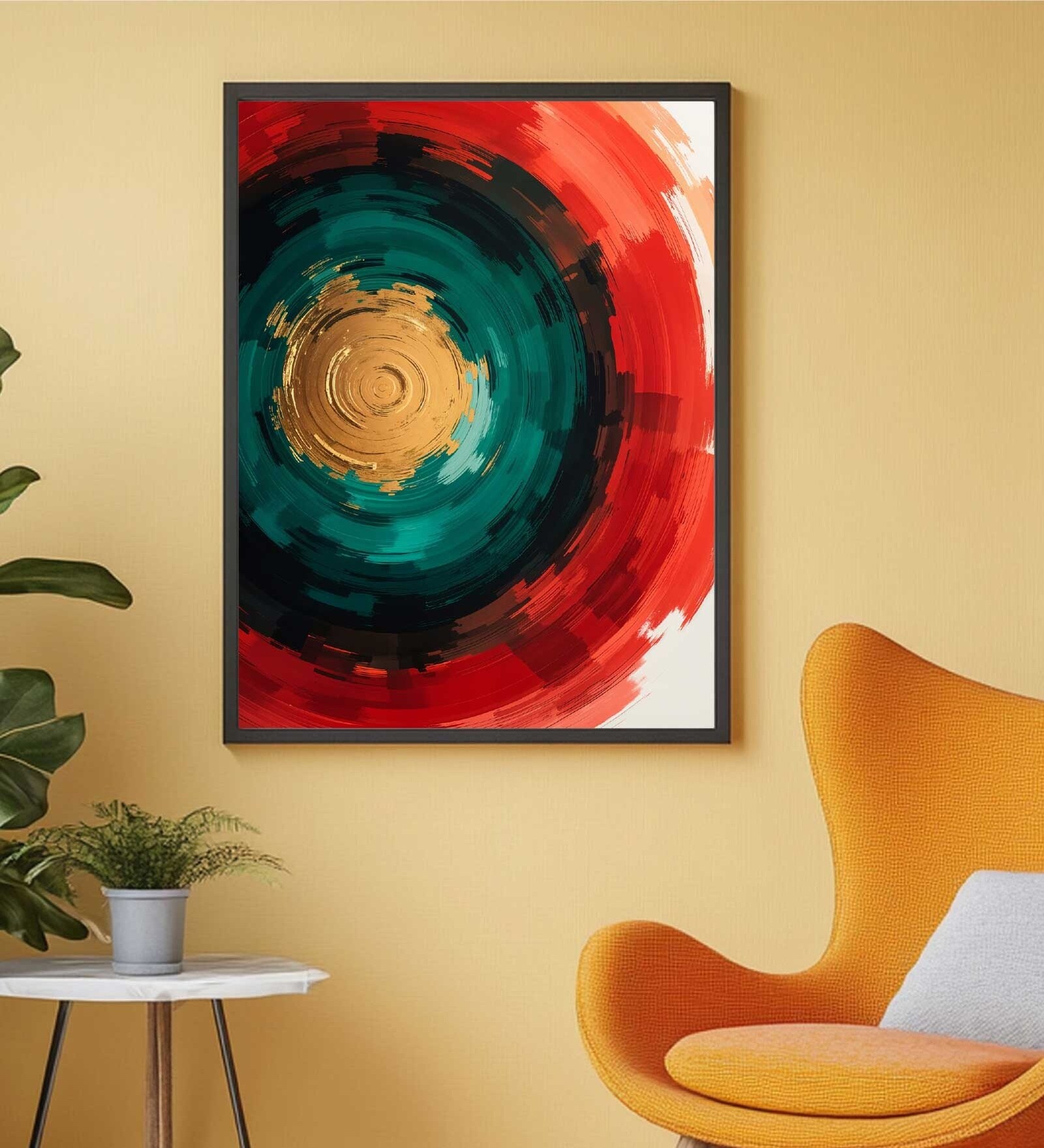 Aurora Ring Aclyric Print Wall Art