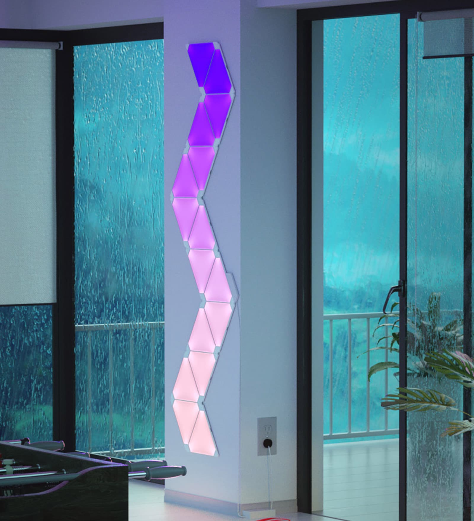 Aurora Smart Lights Panel Set Of 9