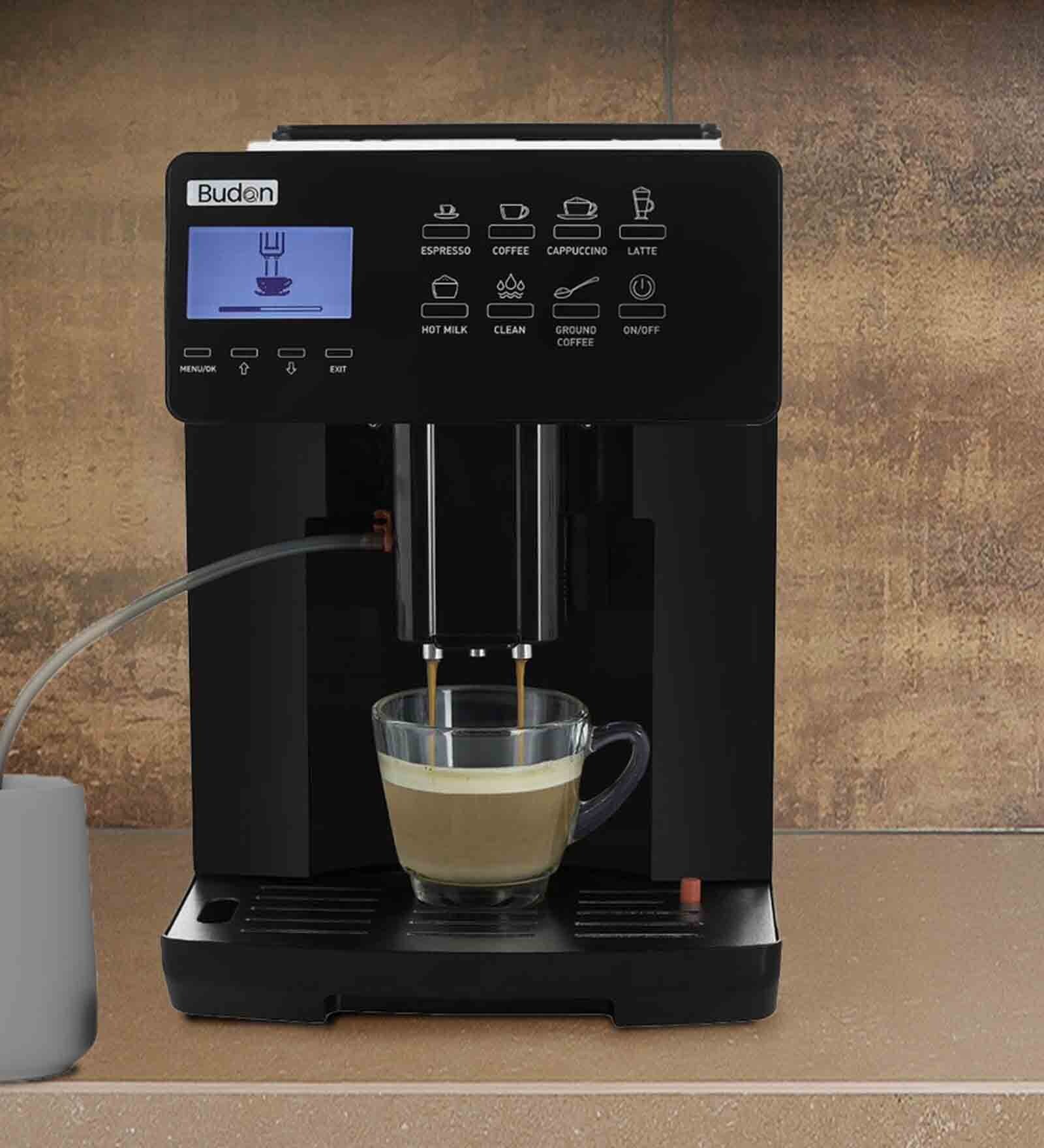 Buy Automatic 1.8 Ltr Espresso Machine By Budan at 50 OFF by BUDAN