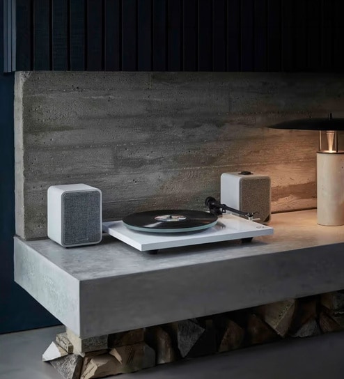 Audio MR1 Bluetooth Speaker System, Soft Grey Colour