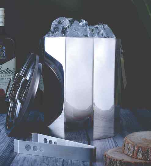 Aura Ice Bucket Silver