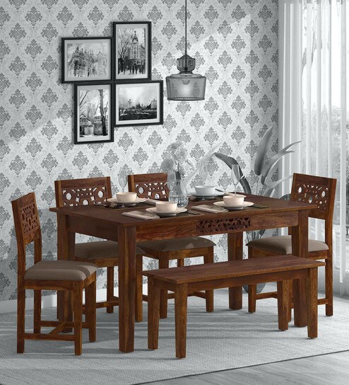 dining table set on pepperfry