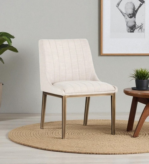 Aurelius Dining Chair in White Color