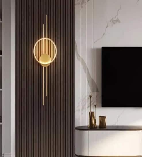 Aurora Halo Gold 3C LED Wall Sconce