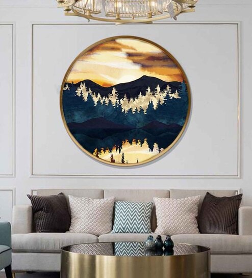 Autumn Evenings Canvas Art Prints In Black By The Artment