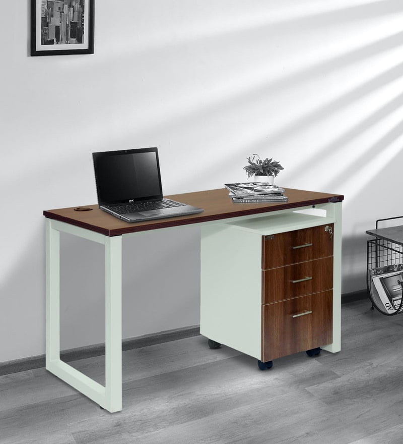 desk black gold