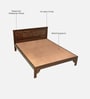 Aubagne Sheesham Wood King Size Bed In Provincial Teak Finish