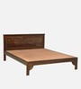 Aubagne Sheesham Wood King Size Bed In Provincial Teak Finish