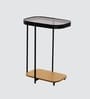 Auburn Metal End Table in Black Color