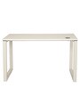 Auckland Study Table in Frosty White Colour