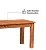 Audi Sheesham Wood Dining Bench with Solid Wood Legs Natural Wood Grain Finish