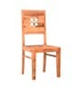 Audi Sheesham Wood Dining Chair with Solid Wood Legs Natural Wood Grain Finish