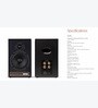 Audio Sabre-R Bookshelf Speakers, Charcoal Colour