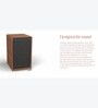 Audio Sabre-R Bookshelf Speakers, Charcoal Colour