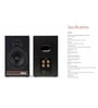 Audio Sabre-R Bookshelf Speakers, Fused Walnut Colour