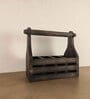 Audrey Wooden Kitchen Roll Holder And Cutlery Holder