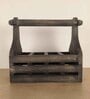 Audrey Wooden Kitchen Roll Holder And Cutlery Holder