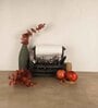 Audrey Wooden Kitchen Roll Holder And Cutlery Holder