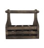 Audrey Wooden Kitchen Roll Holder And Cutlery Holder