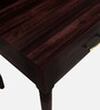Augusta Writing Table In Dark Walnut Finish