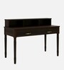 Augusta Writing Table In Dark Walnut Finish