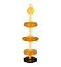 AUM Himalayan Whisper Grand Handcrafted Floor Lamp with Bulb (E27 Holder)