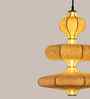 AUM Mountain Gleam 3 Layer Handcrafted Pendant Lamp with Bulb (E27 Holder)
