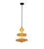AUM Mountain Gleam 3 Layer Handcrafted Pendant Lamp with Bulb (E27 Holder)