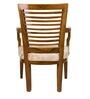 Aura Arm Chair (Set of 2) in Teak Colour