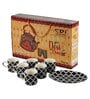 Aura Black Ceramic Glossy (Set of 7) Coffee Mug with Tray Gift Set