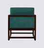 Aura Boucle Fabric Arm Chair In Green Colour