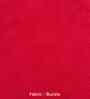 Aura Boucle Fabric Arm Chair In Red Colour