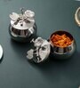 Aura Canisters -Silver(Pack Of 2)