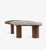 Aura Marble Coffee Table In Ipiano Finish