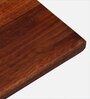 Aura Sheesham Wood End Table in Scratch Resistant Honey Oak Finish