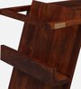 Aura Sheesham Wood End Table in Scratch Resistant Honey Oak Finish