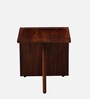 Aura Sheesham Wood End Table in Scratch Resistant Honey Oak Finish