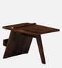 Aura Sheesham Wood End Table in Scratch Resistant Provincial Teak Finish