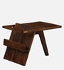 Aura Sheesham Wood End Table in Scratch Resistant Provincial Teak Finish