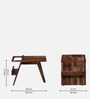Aura Sheesham Wood End Table in Scratch Resistant Rustic Teak Finish Aura Sheesham Wood End Table in Scratch Resistant Rustic Teak Finish
