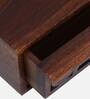 Aura Sheesham Wood Wine Rack In Provincial Teak Finish